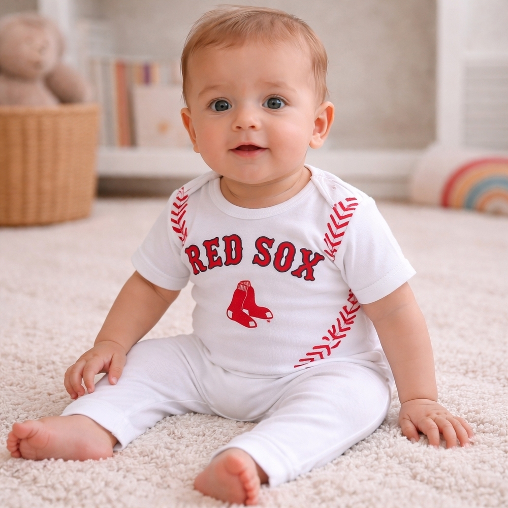Boston Red Sox Baby Onesie 3-6M ⚾ MLB Genuine Merchandise NWOT